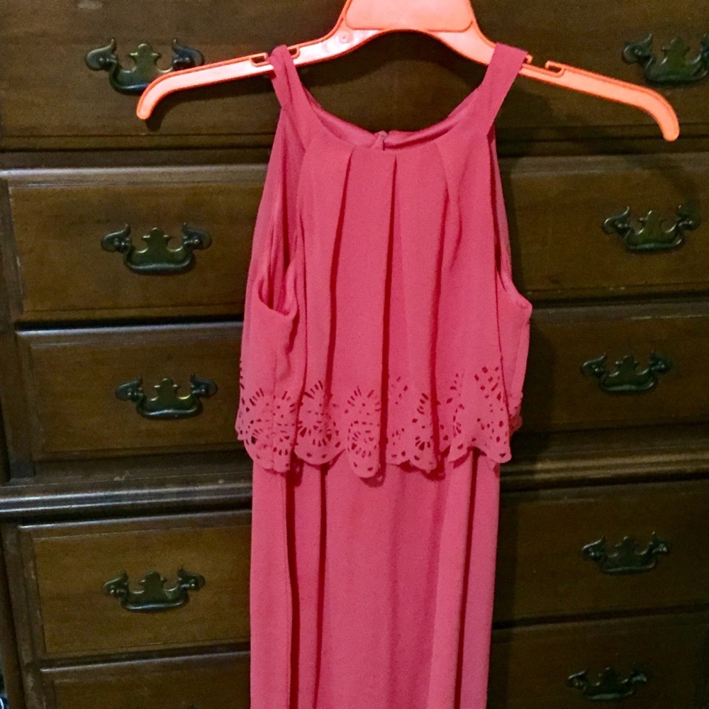 Jessica Simpson Coral Dress